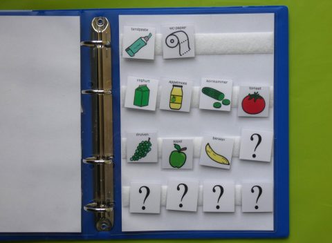 Boodschappenmap – 30 met PCS afbeeldingen