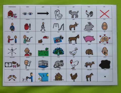 Communicatiekaart - Naar de kinderboerderij (PCS)